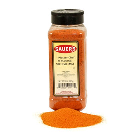 Sauer Master Chef No Msg Seasoning Salt, 35 Ounce, 6 Per Case