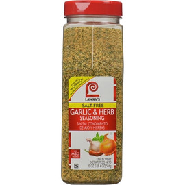 Lawry s Garlic & Herb Seasoning, 20 Ounce, 6 Per Case