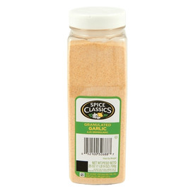 Spice Classics Granulated Garlic, 25 Ounce, 6 Per Case