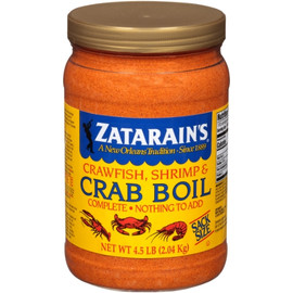 Zatarains Preseasoned Crab Boil, 4.5 Pound, 6 Per Case