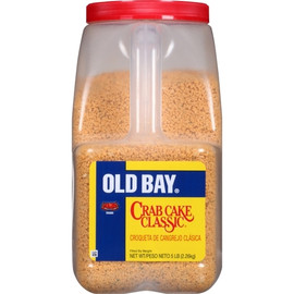 Old Bay Seasoning Crab Cake Classic No Msg Added, 5 Pound, 3 Per Case