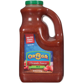 Ortega Mild Picante Sauce, 1 Gallon, 4 Per Case