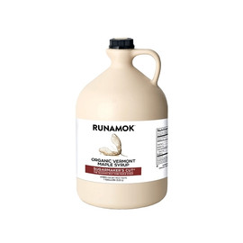 Runamok Maple Organic Sugarmaker's Cut Amber Rich Maple Syrup, 128 Fluid Ounce, 4 Per Case