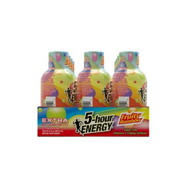 5-Hour Energy Fruity Rainbow Energy Shot, 1.93 Oz, 12 Count, 18 Per Case