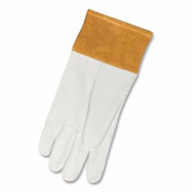 Anchor Brand MIG/TIG Welding Glove, Firm Leather Cuff, Soft Grain Pigskin, Medium, Tan, Left Hand Only, 12 Pieces