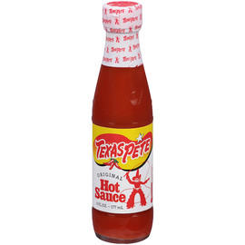 Texas Pete Kosher Original Hot Sauce Bottle, 6 Fluid Ounce, 24 Per Case