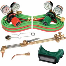 Best Welds G250 Series Cutting and Welding Outfit, 3/8 in to 5 in Cutting Cap, CGA-540/CGA-510, Deluxe