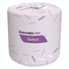 Cascades PRO Select Standard Bath Tissue, 2-ply, White, 4 X 3.25, 420 Sheets/roll, 48 Rolls/carton