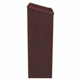 Oklahoma Sound Full Floor Lectern, 23 X 16 X 46.5, Mahogany