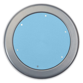 NPS 6800 Series Height Adjustable Metal Seat Stool, Supports Up To 300 Lb, 18" To 24" Seat Height, Blueberry Seat, Gray Base