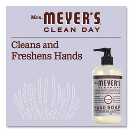 Mrs. Meyer's® Clean Day Liquid Hand Soap, Lavender, 12.5 oz, 6/Carton