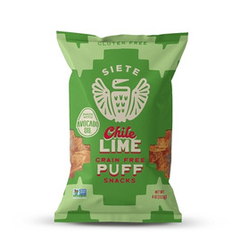 Siete Chile Lime Puffs, 4 Ounce, 6 Per Case