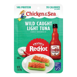 Chicken Of The Sea Light Tuna Packet, 2.5 Ounce, 12 Per Case