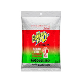 Sqwincher Sugar Free Strawberry Kiwi Electrolyte Beverage Mix, 0.11 Ounce, 50 Per Pack, 10 Per Case
