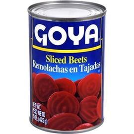 Goya Sliced Beets, 15 Ounce, 24 Per Case
