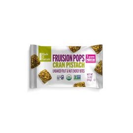 Made In Nature Pistachios Cranberry Fruision Pop, 1.6 Ounce, 6 Per Pack, 12 Per Case