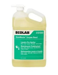 Ecolab StainBlaster Enzyme Boost Laundry Spotter Stain Remover, 4.7 L