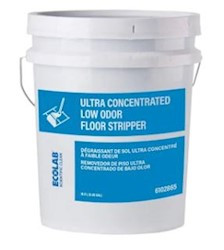 Ecolab Scientific Clean Ultra Concentrated Low Odor Floor Stripper, 5 Gallon