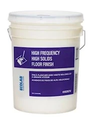 Ecolab Scientific Clean High Frequency 25% Solids Floor Finish, 5 Gallon