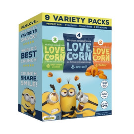 Love Corn Variety Pack Case, 6.3 Ounce, 4 Per Case