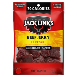 Jack Link s Beef Jerky Teriyaki, 0.85 Ounce, 48 Per Case