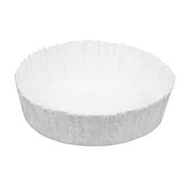 Stan Cap Hotel Paper Glass Covers, White