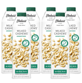 Elmhurst Milked Milked Unsweetened Cashew Elmhurst Milked Milked Unsweetened Cashew