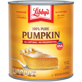 Libby's 100% Pure Pumpkin All Natural, No Preservatives