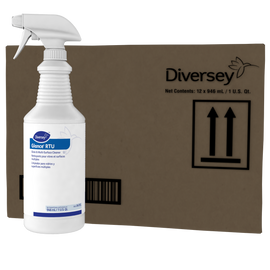 Diversey Glance Glass And Multi-Surface Cleaner, Original, 32 Oz Spray Bottle, 12/carton