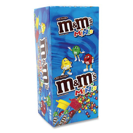 M  Milk Chocolate Mini Tubes, 1.08 Oz, 24 Tubes/box M  Milk Chocolate Mini Tubes, 1.08 Oz, 24 Tubes/box