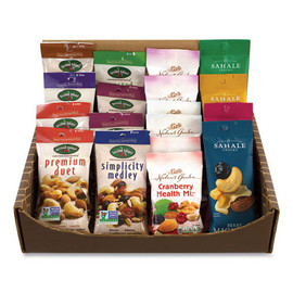 Snack Box Pros Healthy Mixed Nuts Snack Box, 18 Assorted Snacks