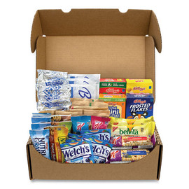 Snack Box Pros Breakfast Snack Box, 41 Assorted Snacks - GRR700S0002