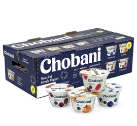 Chobani Non-Fat Greek Yogurt Variety Pack, Assorted Flavors Chobani Non-Fat Greek Yogurt Variety Pack, Assorted Flavors