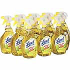 LYSOL® Brand Ready-to-Use All-Purpose Cleaner, Lemon Breeze, 32 oz Spray Bottle, 12/Carton