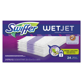Wetjet System Refill Cloths, 11.3" X 5.4", White, 24/box, 4/cart Wetjet System Refill Cloths, 11.3" X 5.4", White, 24/box, 4/cart