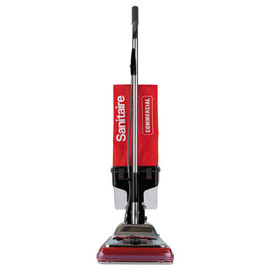 Sanitaire Tradition Upright Vacuum SC887B, 12" Cleaning Path, Red