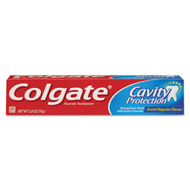 Cavity Protection Toothpaste, Regular Flavor, 0.15 Oz Sachet, 1,000/carton