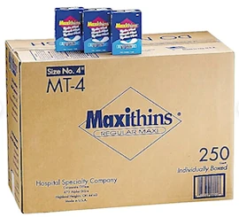 HOSPECO® Maxithins Vended Sanitary Napkins, Size 4, Regular, 250/Ct
