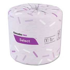 Cascades PRO Select Standard Bath Tissue, 2-Ply, White Cascades PRO Select Standard Bath Tissue, 2-Ply, White