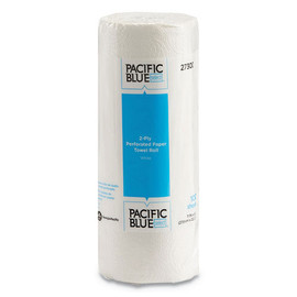 Pacific Blue Select Two-ply Perforated Paper Kitchen Roll Towels, 11 X 8.8, White, 85/roll, 30 Rolls/carton Pacific Blue Select Two-ply Perforated Paper Kitchen Roll Towels, 11 X 8.8, White, 85/roll, 30 Rolls/carton