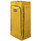 Vinyl Cleaning Cart Bag, 34 Gal, 17.5" X 33", Yellow