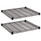 Alera Industrial Wire Shelving Extra Wire Shelves, 48w x 24d, Black Alera Industrial Wire Shelving Extra Wire Shelves, 48w x 24d, Black