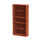 Alera Valencia Series Bookcase, Five-Shelf, 31 3/4w x 14d x 64 3/4h, Medium Cherry Alera Valencia Series Bookcase, Five-Shelf, 31 3/4w x 14d x 64 3/4h, Medium Cherry