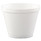 Bowl Containers, 4 Oz, White, 1,000/carton