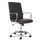 5-eleven Mid-back Executive Chair, Supports Up To 250 Lb, 17.1" To 20" Seat Height, Black Seat/back, Chrome Base 5-eleven Mid-back Executive Chair, Supports Up To 250 Lb, 17.1" To 20" Seat Height, Black Seat/back, Chrome Base