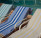 Oxford Tropical Blue Stripe Pool Towels (32"x70"), 1 Dozen Oxford Tropical Blue Stripe Pool Towels (32"x70"), 1 Dozen