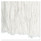 Cut-end Wet Mop Head, Rayon, No. 24, White, 12/carton