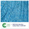 Super Loop Wet Mop Head, Cotton/synthetic Fiber, 5" Headband, Large Size, Blue, 12/carton
