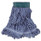 Super Stitch Blend Mop Head, Medium, Cotton/synthetic, Blue, 6/carton - RCPD252BLU