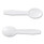 Polystyrene Taster Spoons, White, 3000/carton